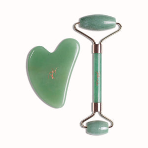 Aventurine Roll On & Gua Sha Set