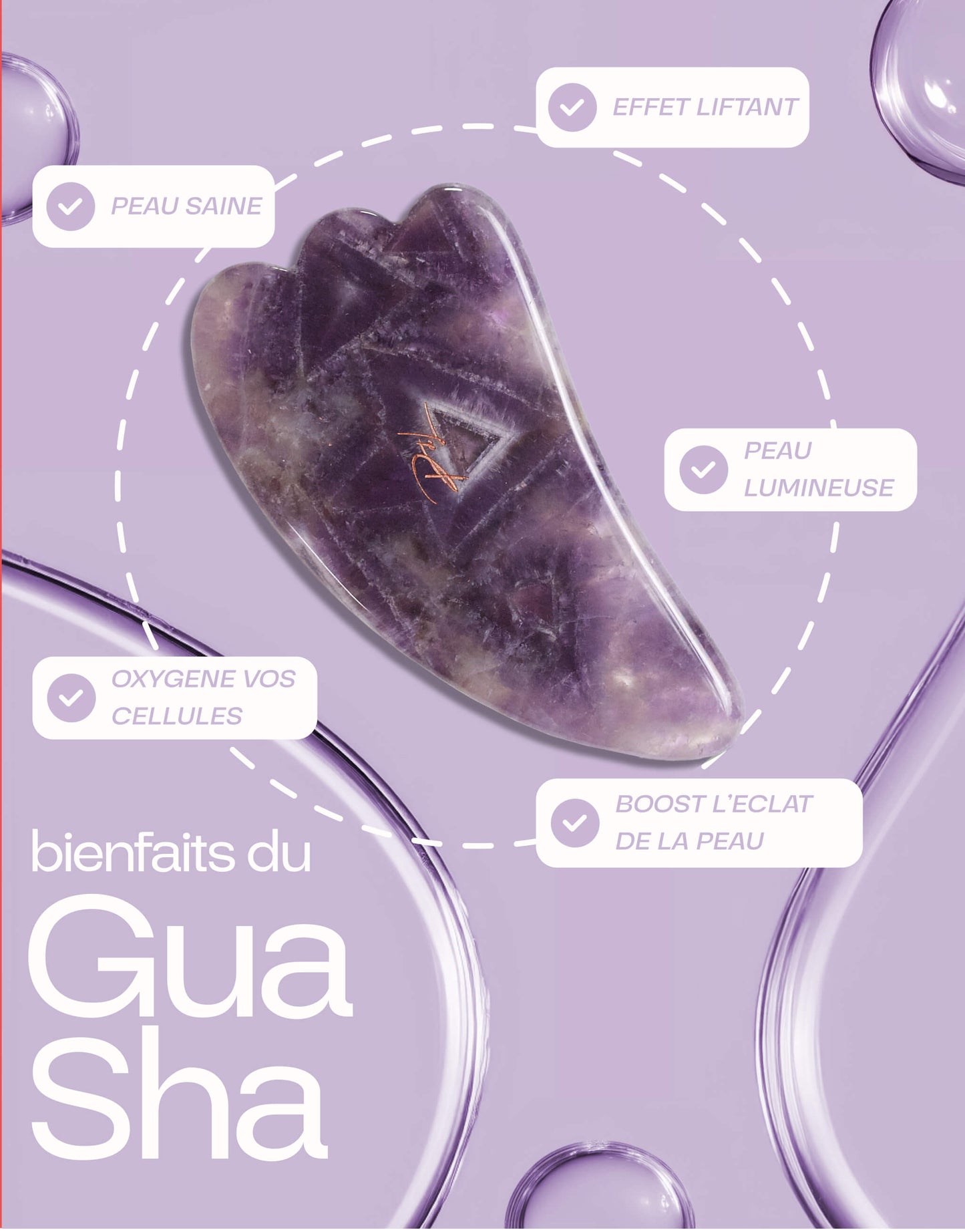 Amethyst Body Gua Sha