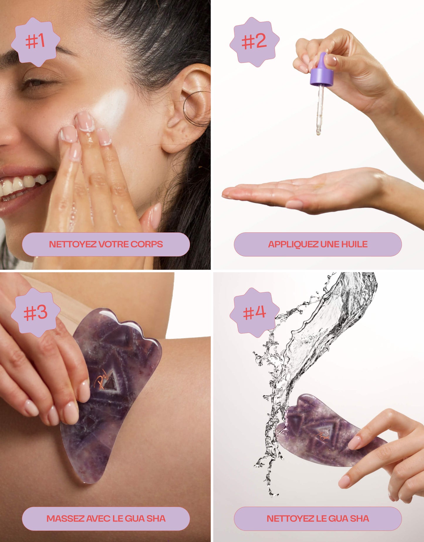 Amethyst Body Gua Sha