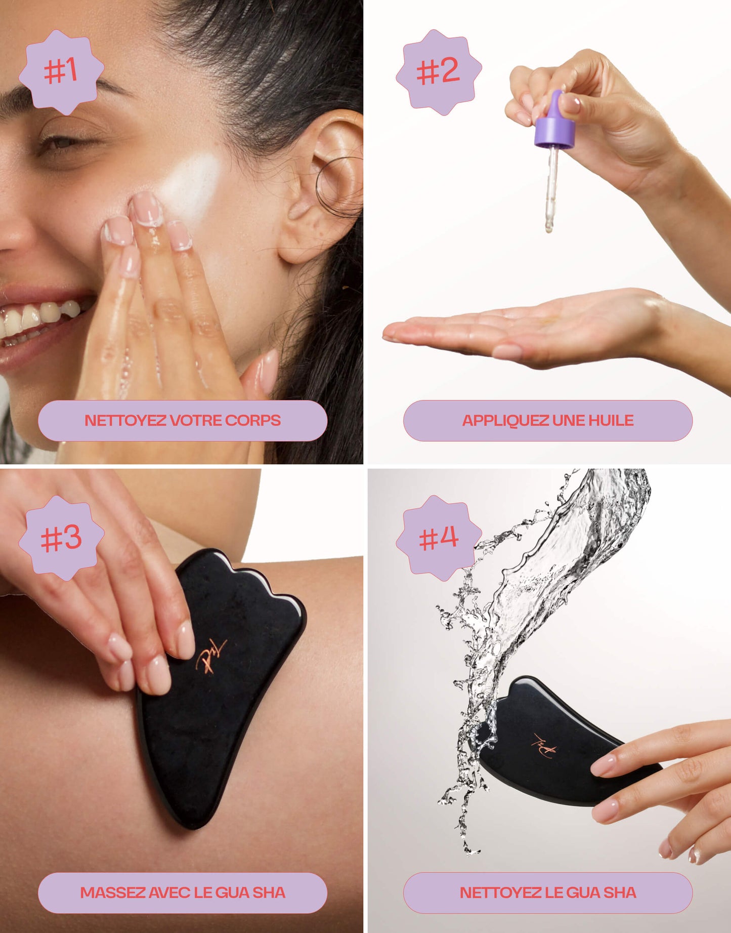 Gua Sha Corps Obsidienne