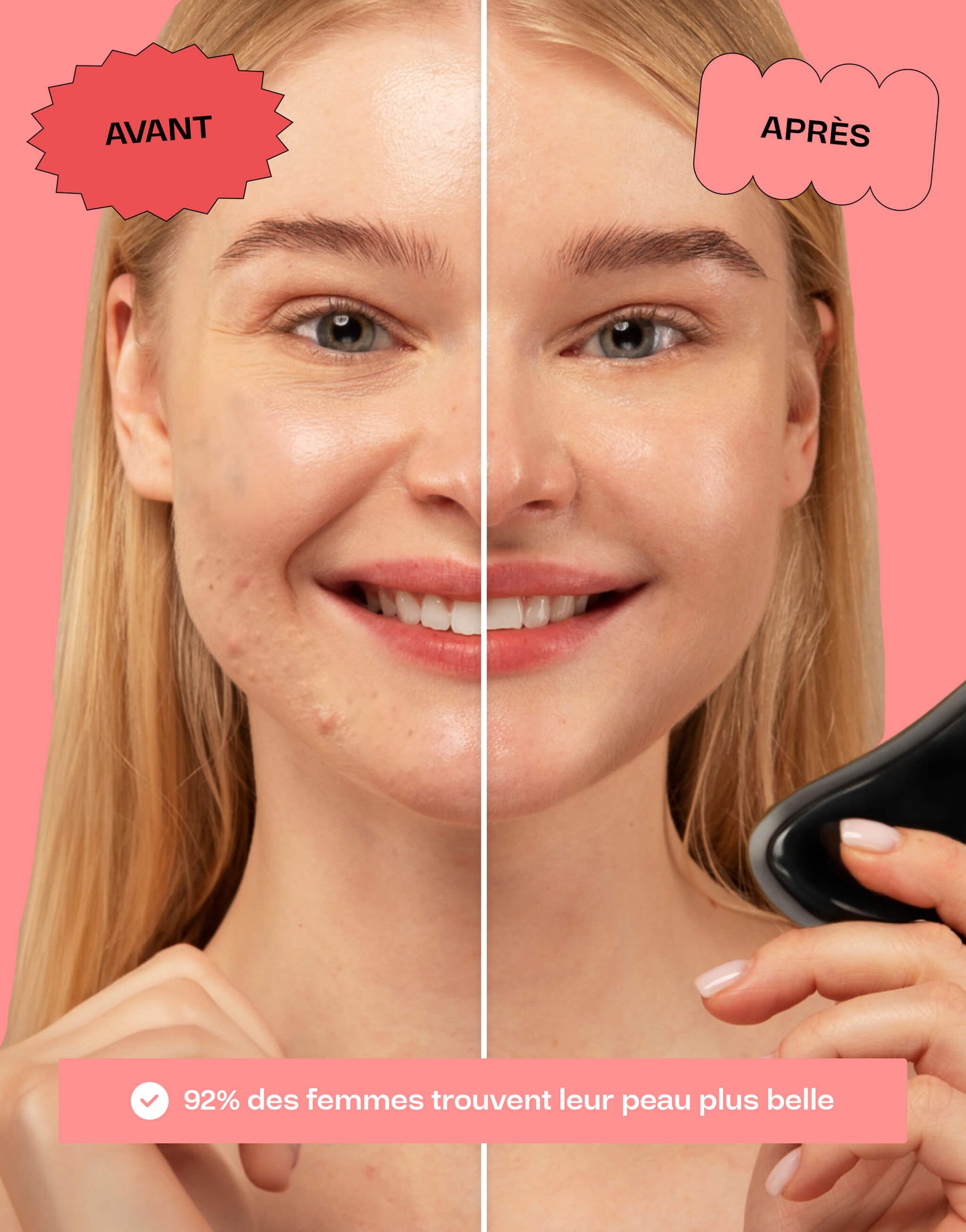 Gua Sha Obsidienne Noire