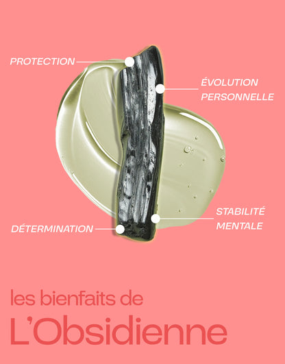 Gua Sha Obsidienne Noire