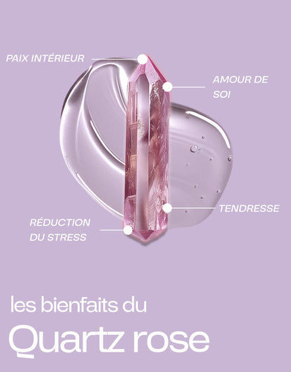 Gua Sha Corps Quartz Rose
