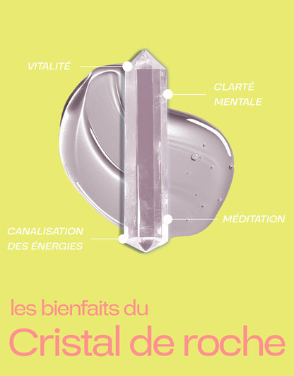 Mushroom Gua Sha Cristal de Roche