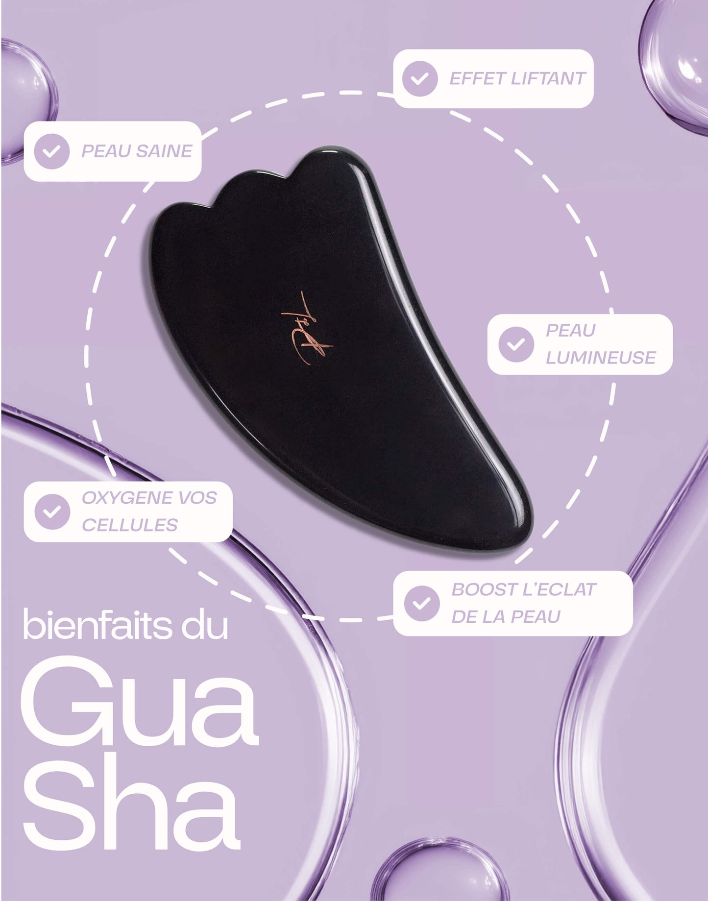 Gua Sha Corps Obsidienne